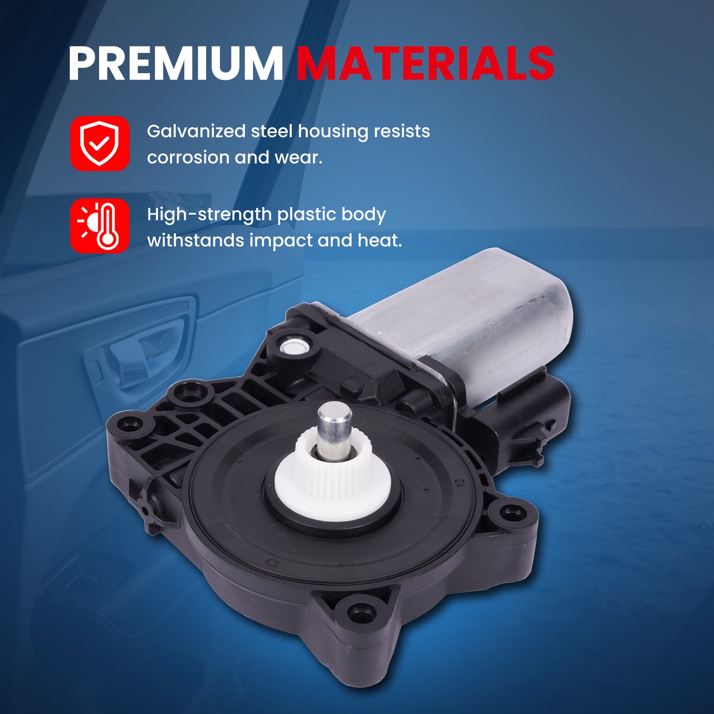 MOCA Left Power Window Motor Fit for 2013-2020 Chevrolet Sonic & 2012-2017 Chevrolet Equinox & 2012-2017 GMC Terrain