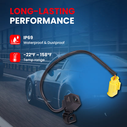 Cámara de asistencia para estacionamiento trasero MOCA 592-267 compatible con Kia Sorento 2.4L 3.5L 2011-2013 y Kia Sorento 3.3L 3.8L 2009