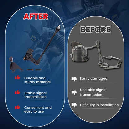 MOCA V48-72-0086 3 Pins Front Left Ride Leveling Height Sensor Fit for 2003-2009 Land Rover Range Rover 4.2L 4.4L