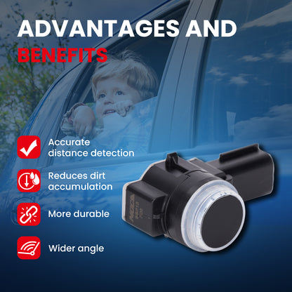Sensor de asistencia de estacionamiento MOCA compatible con Buick Encore 2017-2020, Cadillac CT6 2016-2020, Chevrolet Malibu 2016-2021 y GMC Yukon 2015-2020