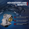 MOCA Throttle Body Fit for 2006-2011 Honda Civic 1.8L
