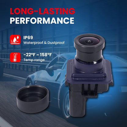 Cámara de asistencia para estacionamiento trasero MOCA 592-079 compatible con Ford F-150 2012-2014 de 3,5 L, 3,7 L, 5,0 L y 6,2 L y Lincoln Mark LT 2012-2014 de 5,0 L