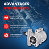 MOCA Power Steering Pump Fit for 1997-2004 Chevrolet Corvette 5.7L & 2008-2013 Chevrolet Corvette 6.2L & 2006-2013 Chevrolet Corvette 7.0L