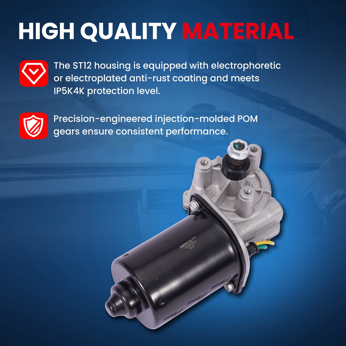 MOCA Wiper Motor - WMP3024