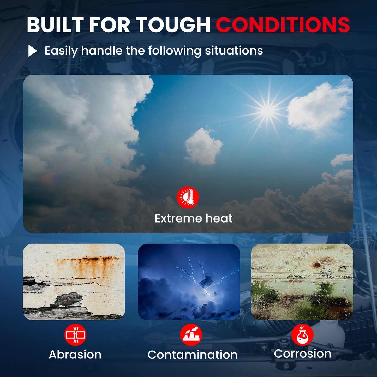 MOCA EGV827 EGR Valve Fit for 2006-2010 Chrysler 300 5.7L & 2004-2008 Dodge Durango 5.7L & 2003-2008 Dodge Ram 1500 5.7L