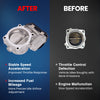MOCA Throttle Body Fit for 2015-2017 Ford F-150 Mustang 5.0L & 2015-2019 Ford F-250 F-350 Super Duty 6.2L
