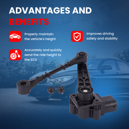 MOCA RH3877 Rear Right Ride Height Level Sensor Fit for 2005-2009 Land Rover LR3 4.0L 4.4L & 2006-2009 Land Rover Range Rover Sport 4.2L 4.4L