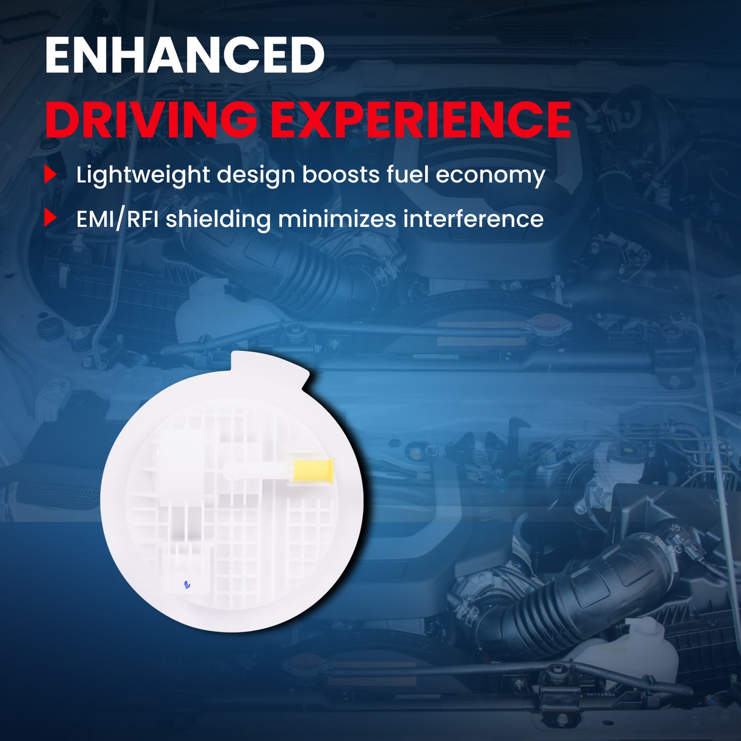 MOCA E7197M Fuel Pump Module Assembly for 2006-2010 Jeep Commander & 2005-2010 Jeep Grand Cherokee