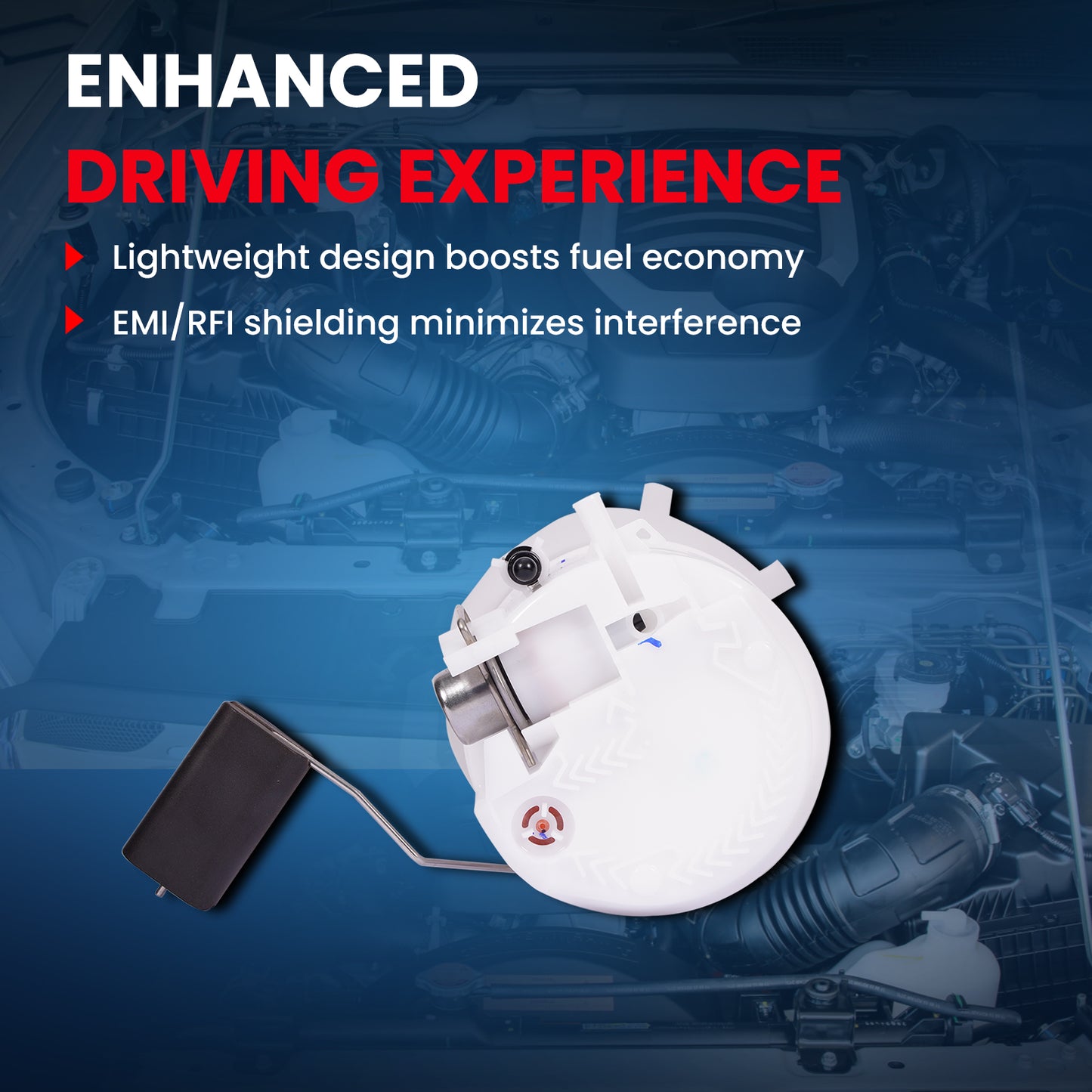 MOCA E9123M Fuel Pump Module Assembly for 2013-2019 Nissan Sentra 1.8L