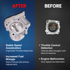 MOCA Throttle Body Fit for 2014-2018 Mazda 3 2.0L 2.5L & 2013-2016 Mazda CX-5 2.0L & 2016-2018 Mazda CX-3 2.0L