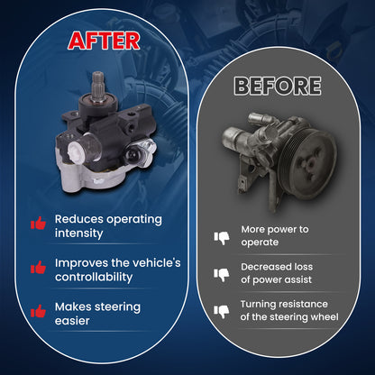 Bomba de dirección asistida MOCA compatible con Lexus GX470 4.7L y Toyota 4Runner 4.7L (2003-2009)