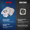 MOCA Throttle Body Fit for 2015-2018 Ford Edge 2.0L & 2016-2019 Ford Explorer 2.3L & 2015-2019 Lincoln MKC 2.0L 2.3L