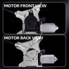 MOCA Rear Left Power Window Regulator w/ Motor Fit for 2007-2014 Cadillac Escalade & 2007-2014 Chevrolet Tahoe & 2007-2014 GMC Yukon