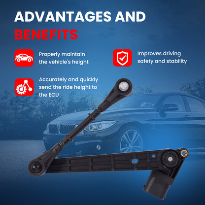 MOCA V48-72-0092 3-Pin Rear Ride Leveling Height Sensor Fit for 2004-2009 Land Rover Range Rover 4.2L 4.4L