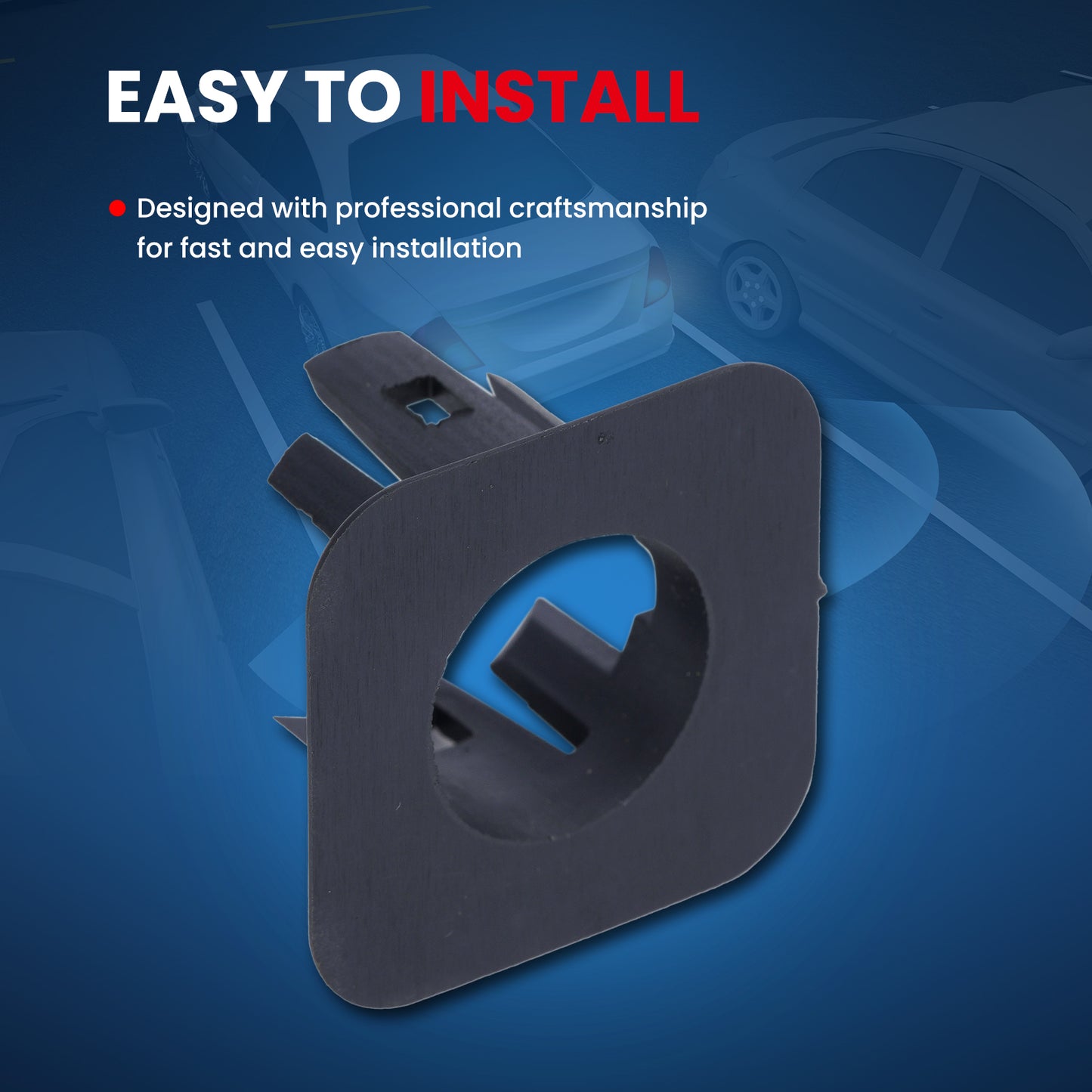 MOCA Parking Aid Sensor Bracket Fit for 2018-2023 Dodge Durango & 2014-2018 Jeep Cherokee & 2021-2023 Jeep Grand Cherokee