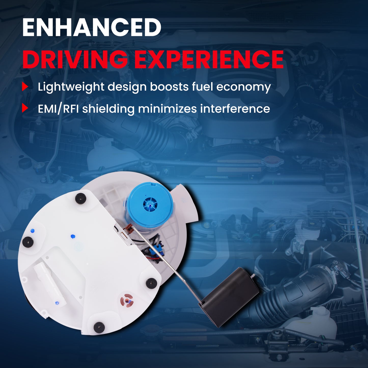 Conjunto de módulo de bomba de combustible MOCA E9073M para Hyundai Elantra 1.8L 2014-2016 y Hyundai Elantra 1.8L 2011-2013