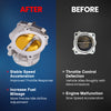 MOCA Throttle Body Fit for 2014-2021 Chevrolet Silverado V8 5.3L & 2015-2021 Chevrolet Tahoe V8 5.3L & 2015-2021 GMC Yukon V8 5.3L