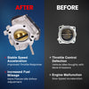 MOCA Throttle Body Fit for 2007-2010 Acura CSX 2.0L & 2006-2011 Honda Civic 2.0L & 2007-2011 Honda Element 2.4L