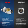 MOCA Throttle Body for 2005-2011 Ford Crown Victoria V8 4.6L & 2006-2014 Ford E-250 V8 5.4L & 2010-2019 Lincoln MKT V6 3.5L