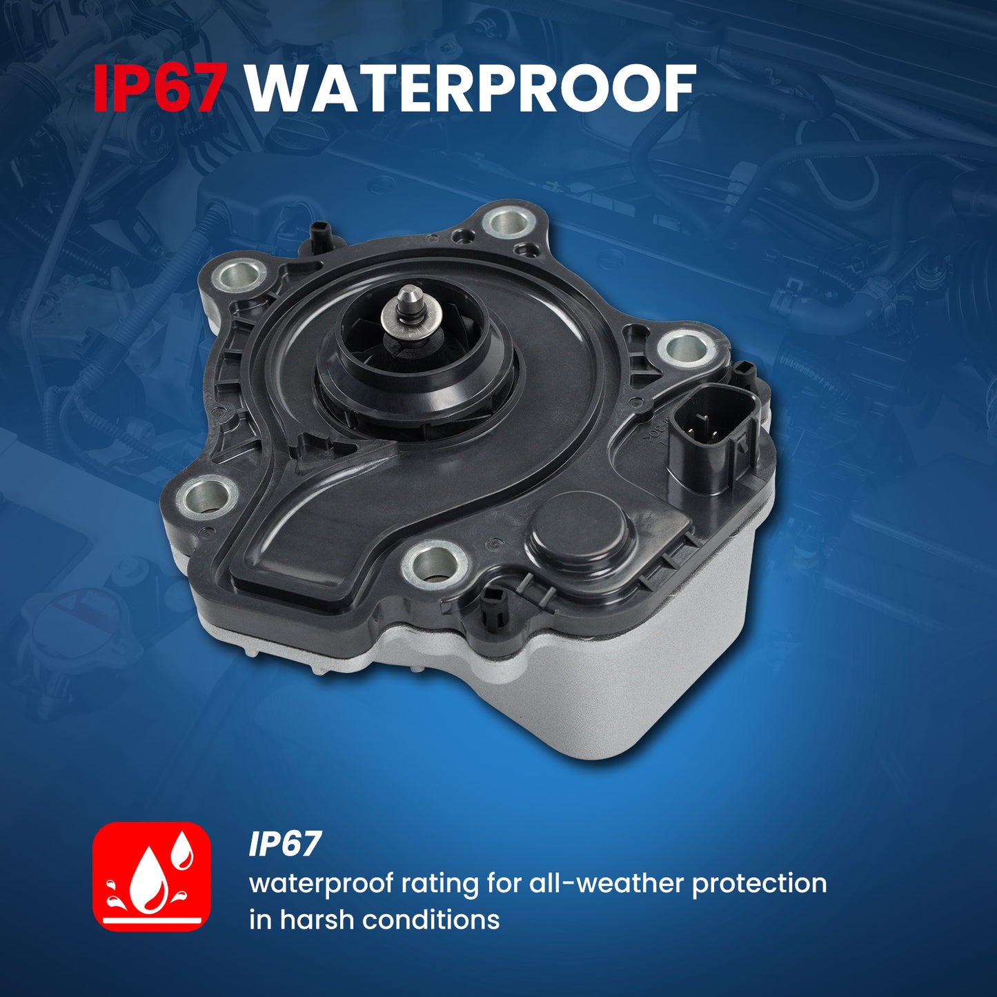 Bomba de agua eléctrica MOCA para Toyota Prius 1.8L (2010-2020), Toyota Prius V 1.8L (2012-2018) y Toyota Prius Prime 1.8L (2017-2020)