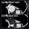 MOCA Front Right Power Window Regulator w/ Motor Fit for 2003-2014 Ford E-150 & 1999-2021 Ford E-350 Super Duty & 1999-2002 Ford Econoline Wagon