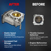 MOCA Throttle Body Left Side Fit for 2008-2012 INFINITI EX35 V6 3.5L & 2008-2013 INFINITI G37 V6 3.7L & 2009-2020 NISSAN 370Z V6 3.7L