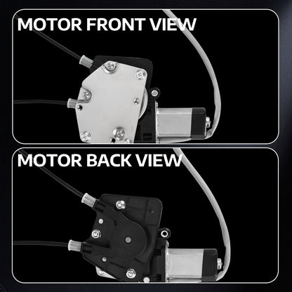 MOCA Front Right Power Window Regulator w/ Motor Fit for 1998-2003 Dodge Durango & 2000-2004 Dodge Dakota