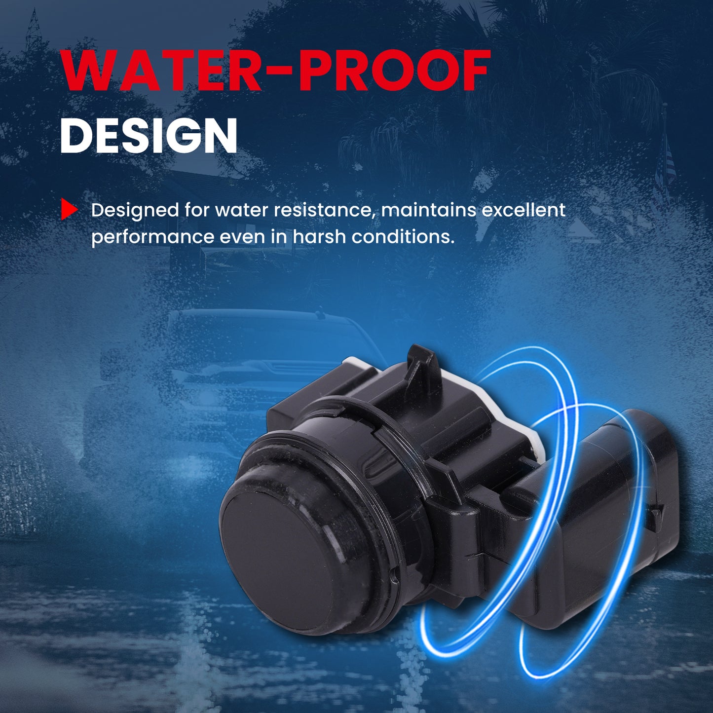 MOCA Parking Aid Sensor Fit for 2018-2023 Dodge Durango & 2014-2018 Jeep Cherokee & 2021-2023 Jeep Grand Cherokee