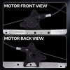 MOCA Front Left Power Window Regulator w/ 6 pin Motor Fit for 2008-2016 Chrysler Town & Country & 2008-2020 Dodge Grand Caravan