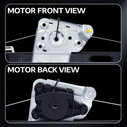 MOCA Rear Right Power Window Regulator Fit for 2006-2011 BMW 323i & 2007-2011 BMW 335i & 2008-2011 BMW M3