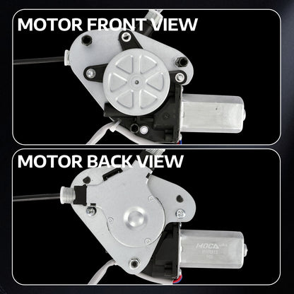 MOCA Rear Right Power Window Regulator w/ Motor Fit for 2003-2008 Honda Pilot