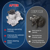 MOCA Power Steering Pump w/ LUK LF-30 Style Fit for 1999-2000 BMW 323i 2.5L & 1997-2000 BMW 528i 2.8L & 2001-2003 BMW 530i 3.0L