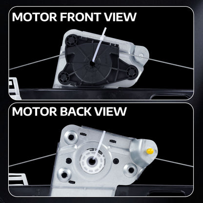 Elevalunas eléctrico trasero izquierdo MOCA compatible con BMW 323i (2006-2011), BMW 335i (2007-2011) y BMW M3 (2008-2011)