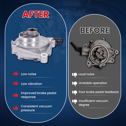 Bomba de vacío de freno MOCA V202917 compatible con BMW 228i 2.0L 2014-2016 y BMW 428i 2.0L 2014-2016 y BMW 428i xDrive 2.0L 2014-2016