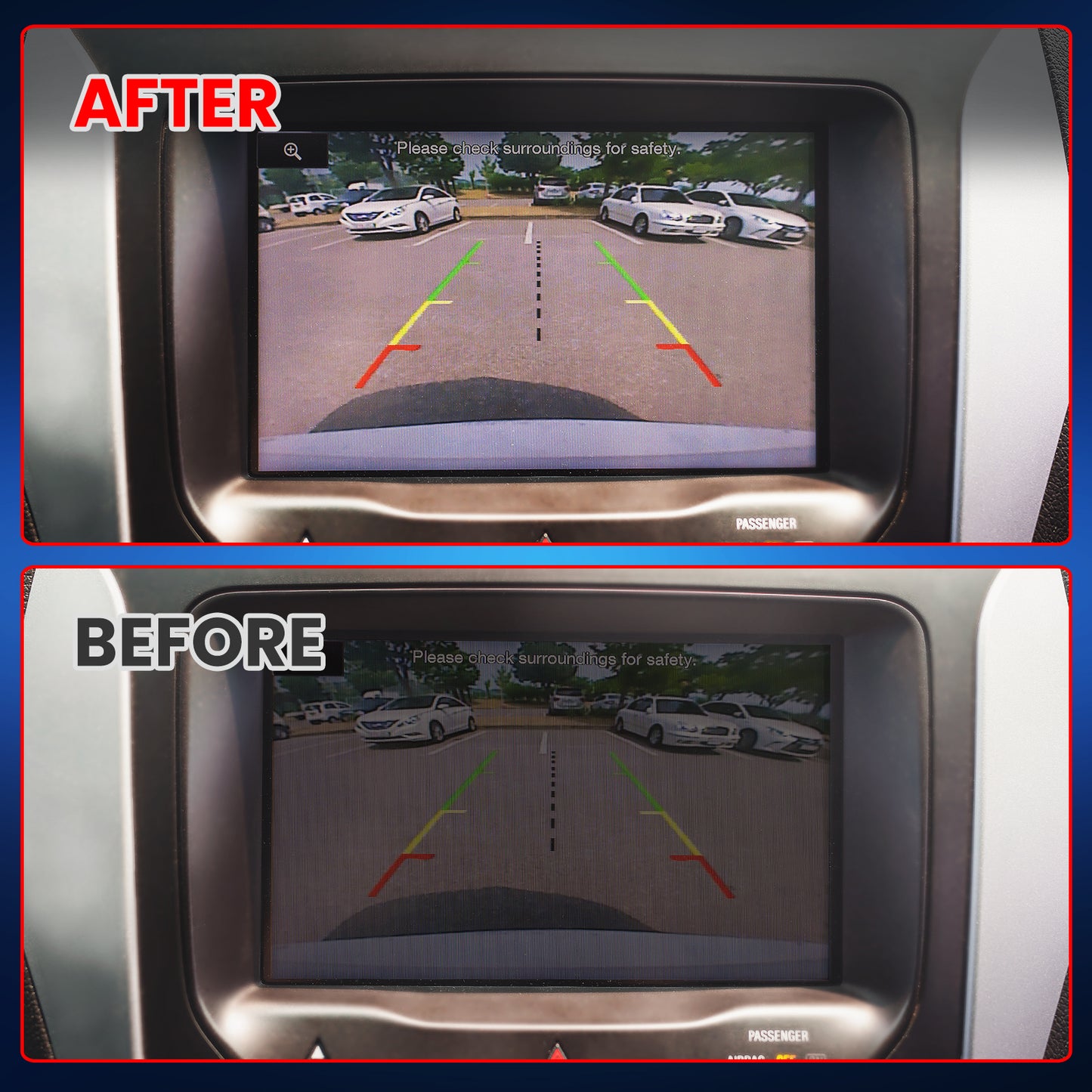 MOCA 590-082 Rear Park Assist Camera Fit for 2014-2015 Chevrolet Cheyenne & 2014-2015 Chevrolet Silverado 1500 & 2014-2015 GMC Sierra 1500