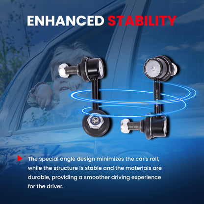 MOCA 2X Rear Sway Bar End Link Fit for 2009-2018 Dodge Journey