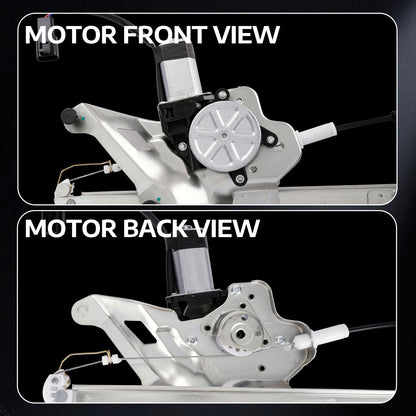 MOCA Front Left Power Window Regulator w/ Motor Fit for 2000-2005 Buick LeSabre