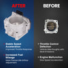 MOCA 6E-4201 Throttle Body Fit for 2014-2018 Mazda 3 2.5L & 2014-2017 Mazda 6 CX-5 2.5L