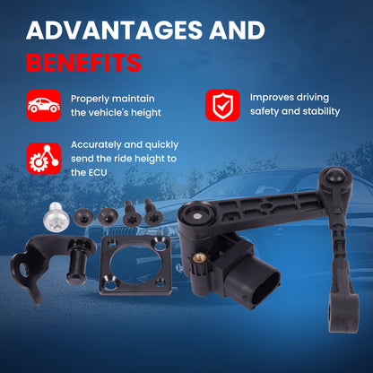 MOCA RH5059 Front Right Ride Height Level Sensor Fit for 2006-2009 Land Rover Range Rover Sport 4.2L 4.4L