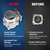 MOCA S20142 Throttle Body Fit for 2011-2019 Ford F-250 F-350 F-450 F-550 Super Duty 6.7L & 2016-2019 Ford F-650 F-750 6.7L