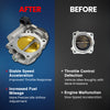 MOCA Throttle Body Fit for 2008-2011 Cadillac CTS V6 3.6L & 2010-2011 Cadillac SRX V6 3.0L & 2008-2011 Cadillac STS V6 3.6L & 2010-2011 GMC Terrain V6 3.0L