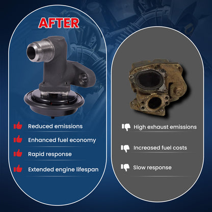 MOCA EGV537T EGR Valve Fit for 2002-2004 & 2006-2009 Ford E-150 5.4L & 2000-2005 Ford Excursion 5.4L 6.8L & 1998-2004 Lincoln Navigator 5.4L