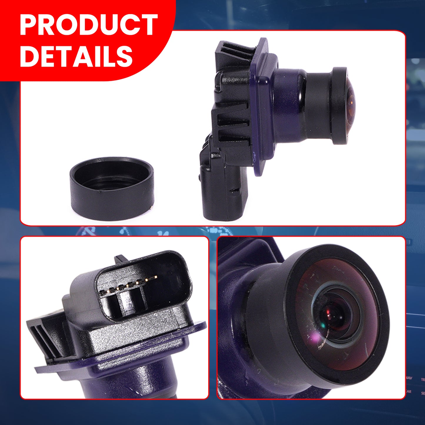 MOCA 590-419 Rear Park Assist Camera Fit for 2014-2016 Ford Escape 1.6L 2.0L 2.5L