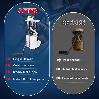 MOCA E2291M Fuel Pump Module Assembly for 2001-2004 Ford Escape & Mazda Tribute