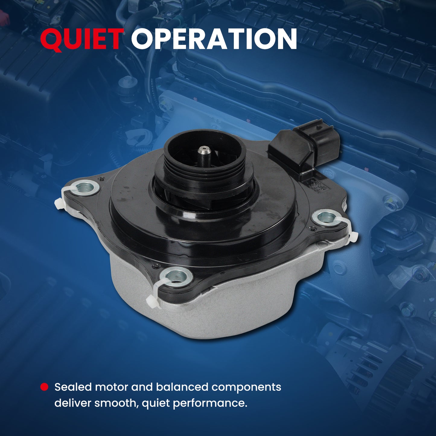 MOCA Electric Engine Water Pump Fit for 2018-2021 Toyota Camry 2.5L & 2019-2022 Toyota Avalon 3.5L