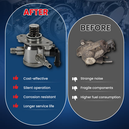 MOCA High Pressure Fuel Pump Fit for 2010-2016 Buick LaCrosse 2.4L & 2010-2017 Chevrolet Equinox 2.4L & 2013-2014 Chevrolet Malibu 2.4L