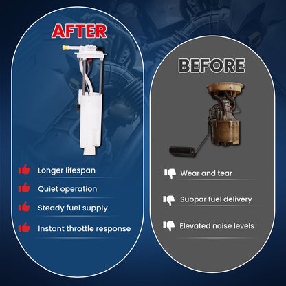 MOCA E3506M Fuel Pump Module Assembly for 2004-2005 Chevrolet Astro & GMC Safari V6 4.3L