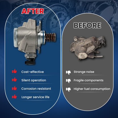 MOCA High Pressure Fuel Pump Fit for 2012-2015 Audi A6 Quattro 3.0L & 2009-2012 Audi Q5 3.2L & 2010-2017 Audi S5 3.0L & 2011-2015 Volkswagen Touareg 3.0L