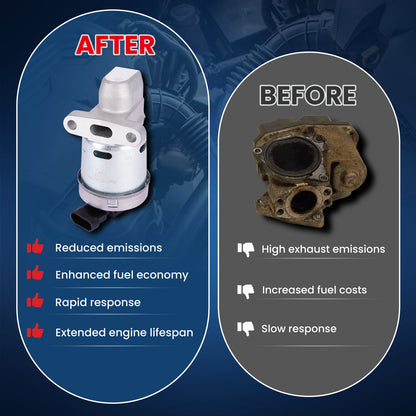 MOCA EGV612 EGR Valve Fit for 2000-2005 Buick Century 3.1L & 2000-2004 Oldsmobile Alero 3.4L & 2001-2004 Pontiac Aztek 3.4L