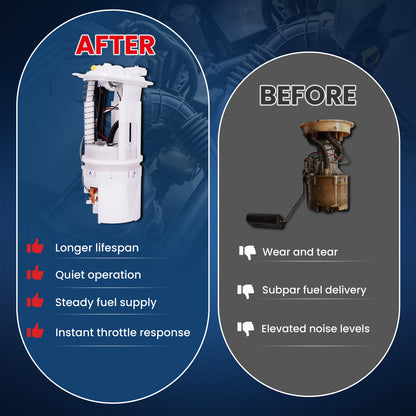 MOCA E7197M Fuel Pump Module Assembly for 2006-2010 Jeep Commander & 2005-2010 Jeep Grand Cherokee